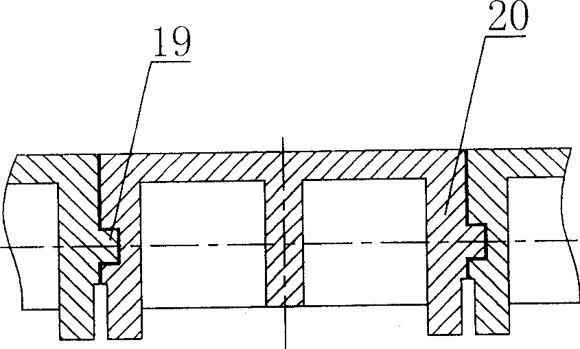 Lateral alternate arranged grate of incinerator and compensation device