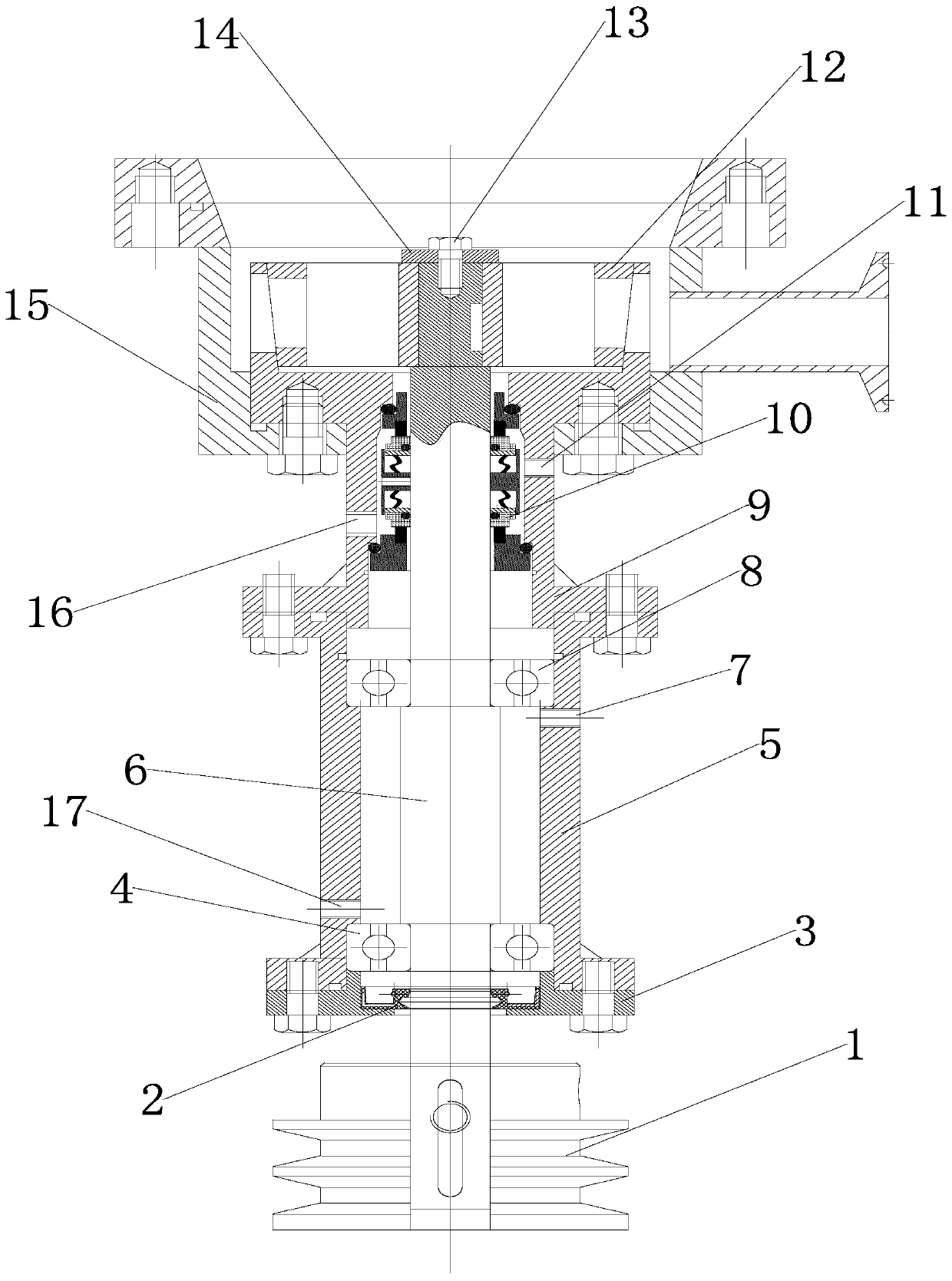 A nanoscale vacuum emulsification mixer