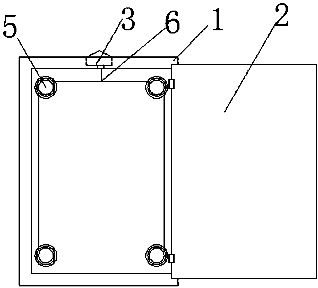 A leakage alarm device for jp cabinet