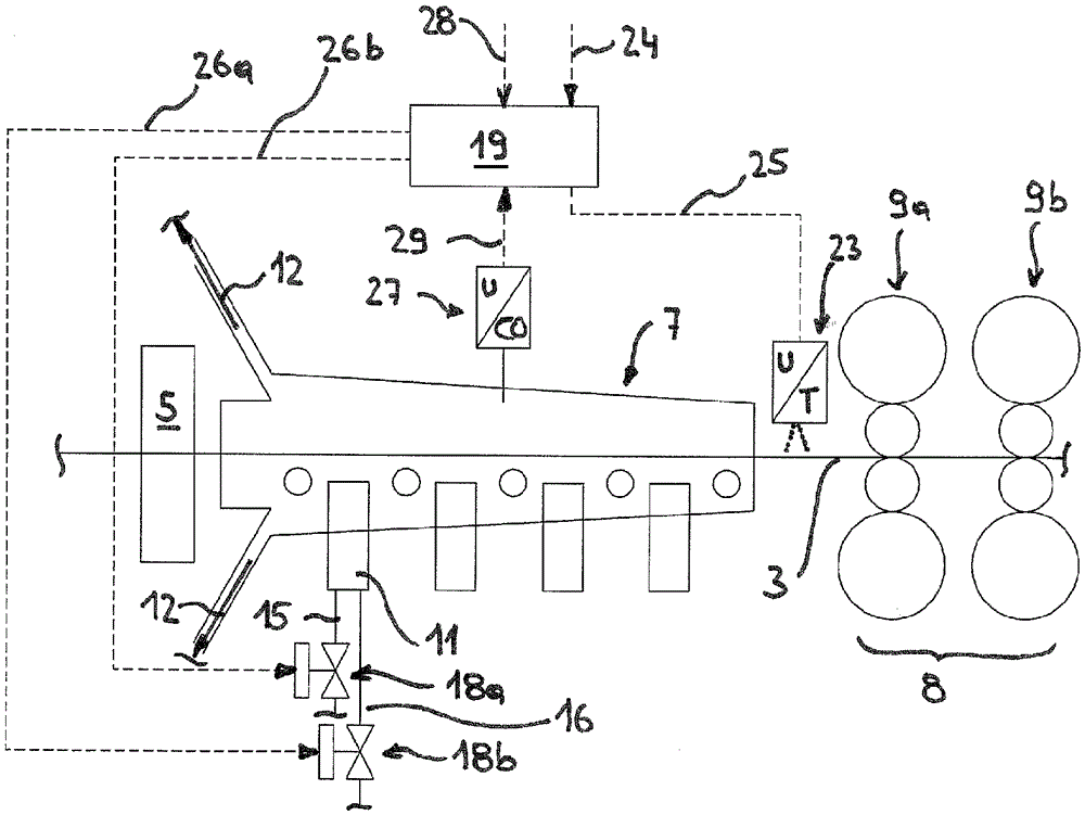 Method and device for pretreatment of rolled stock prior to hot rolling