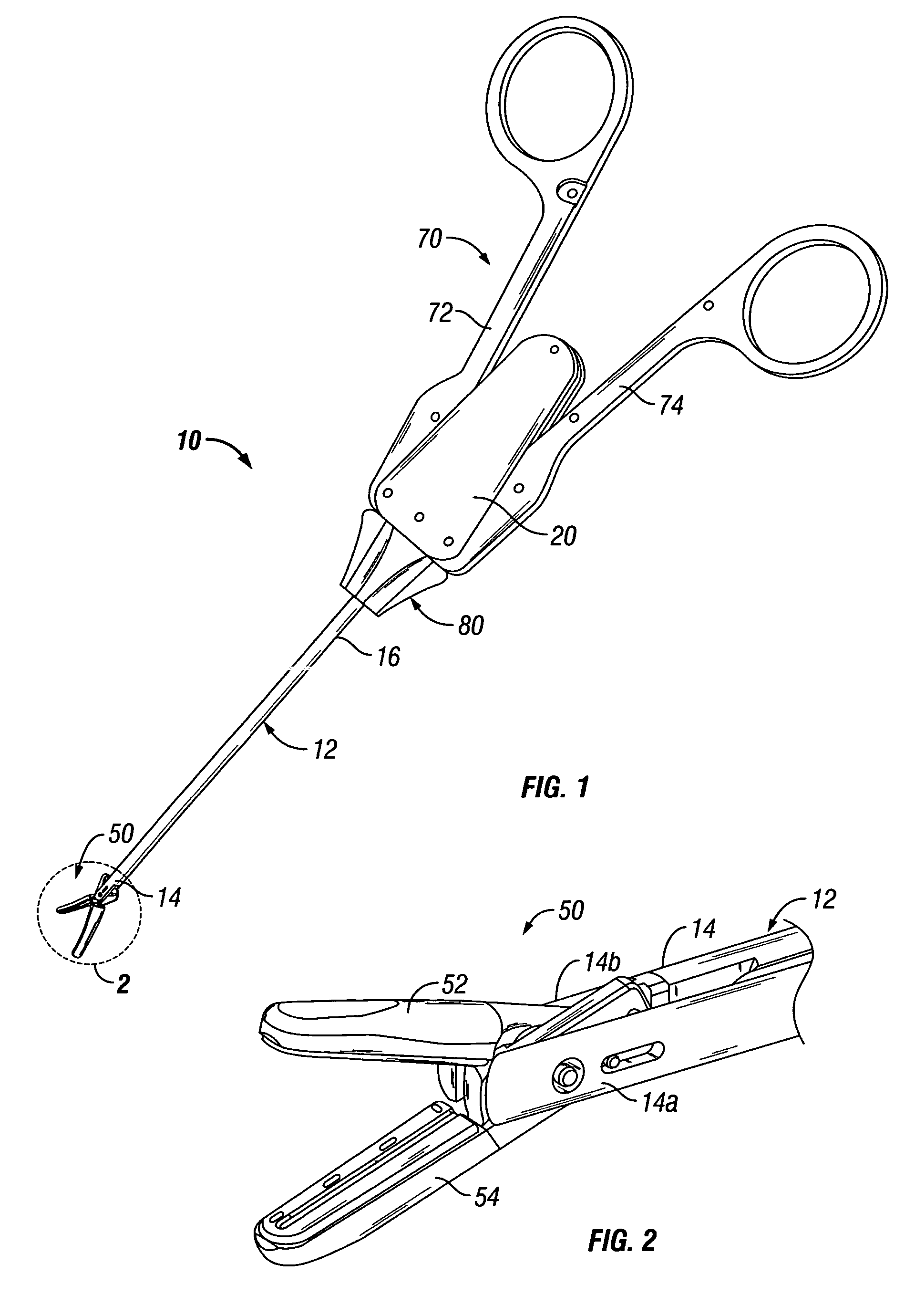 Latching mechanism for forceps