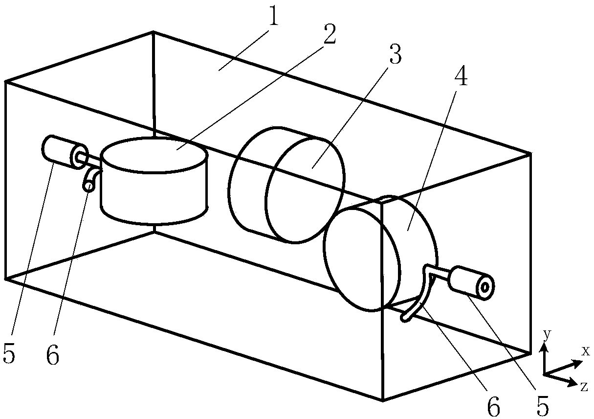 Coupling structure dielectric resonator filter