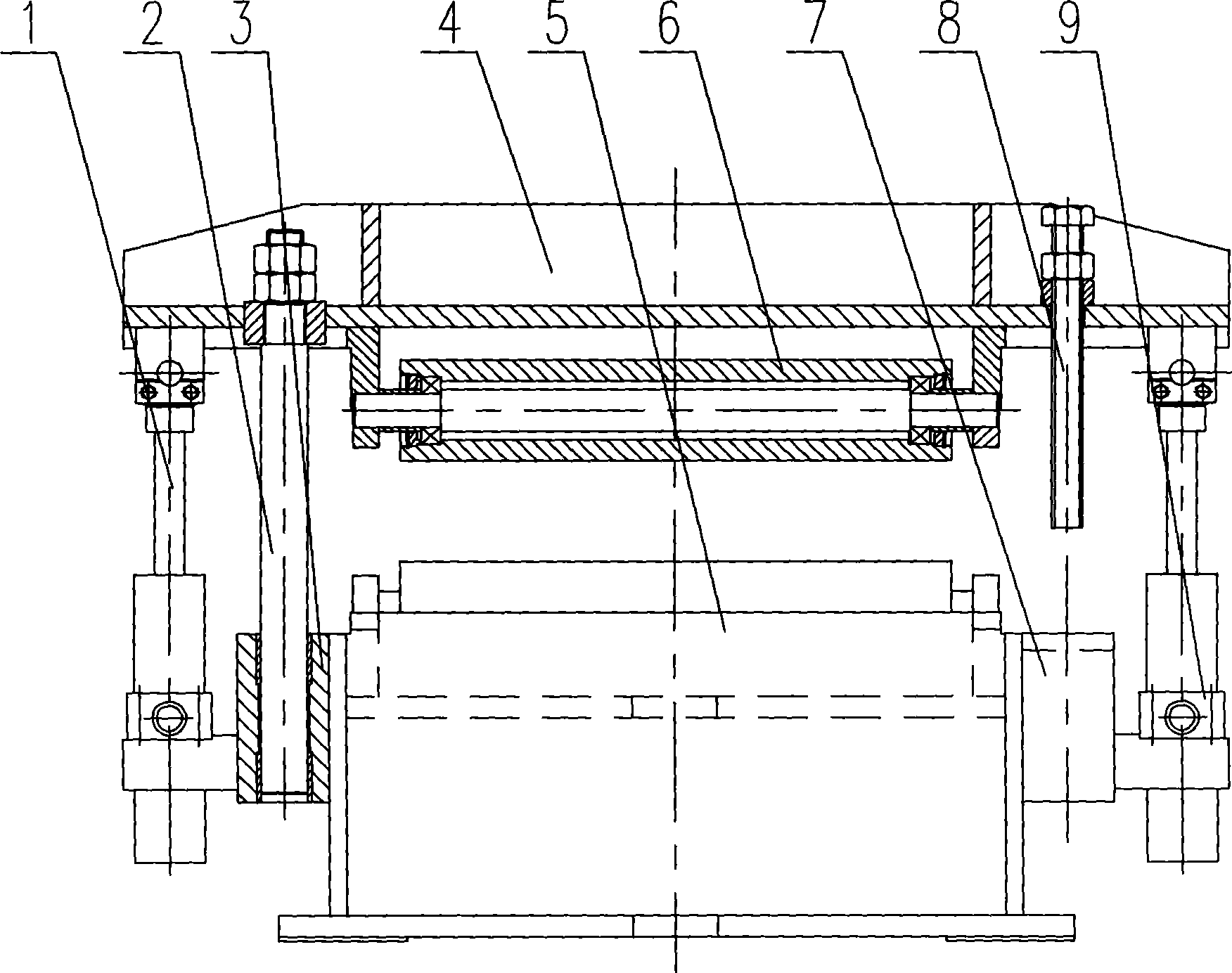 Oil removing device of cold rolling mill