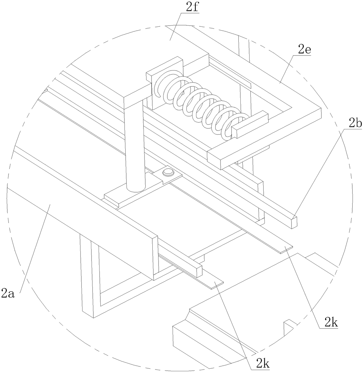 Automatic pattern cutting device for sleeve-fish and cutting method thereof
