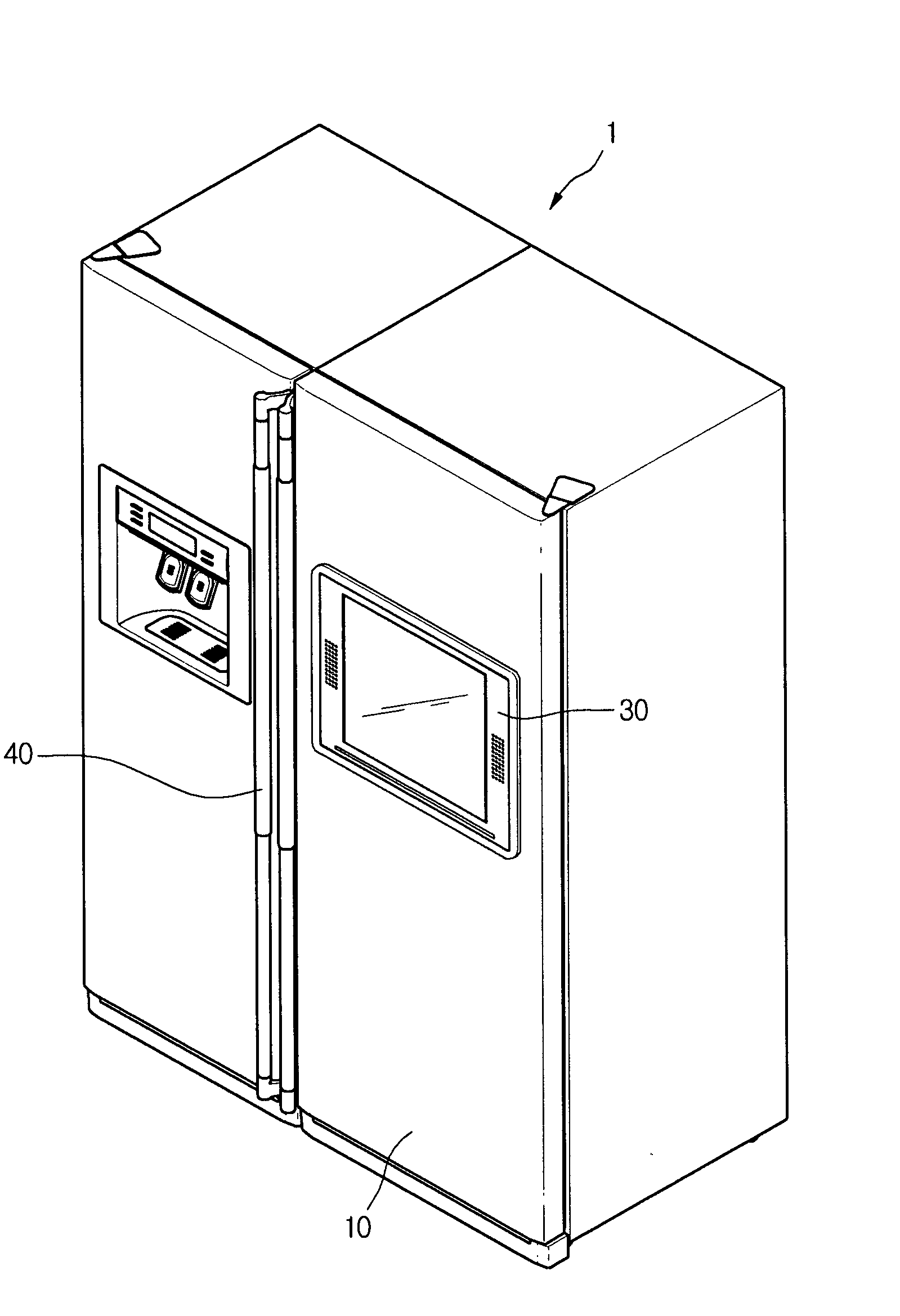 Refrigerator and display device guiding apparatus of the same