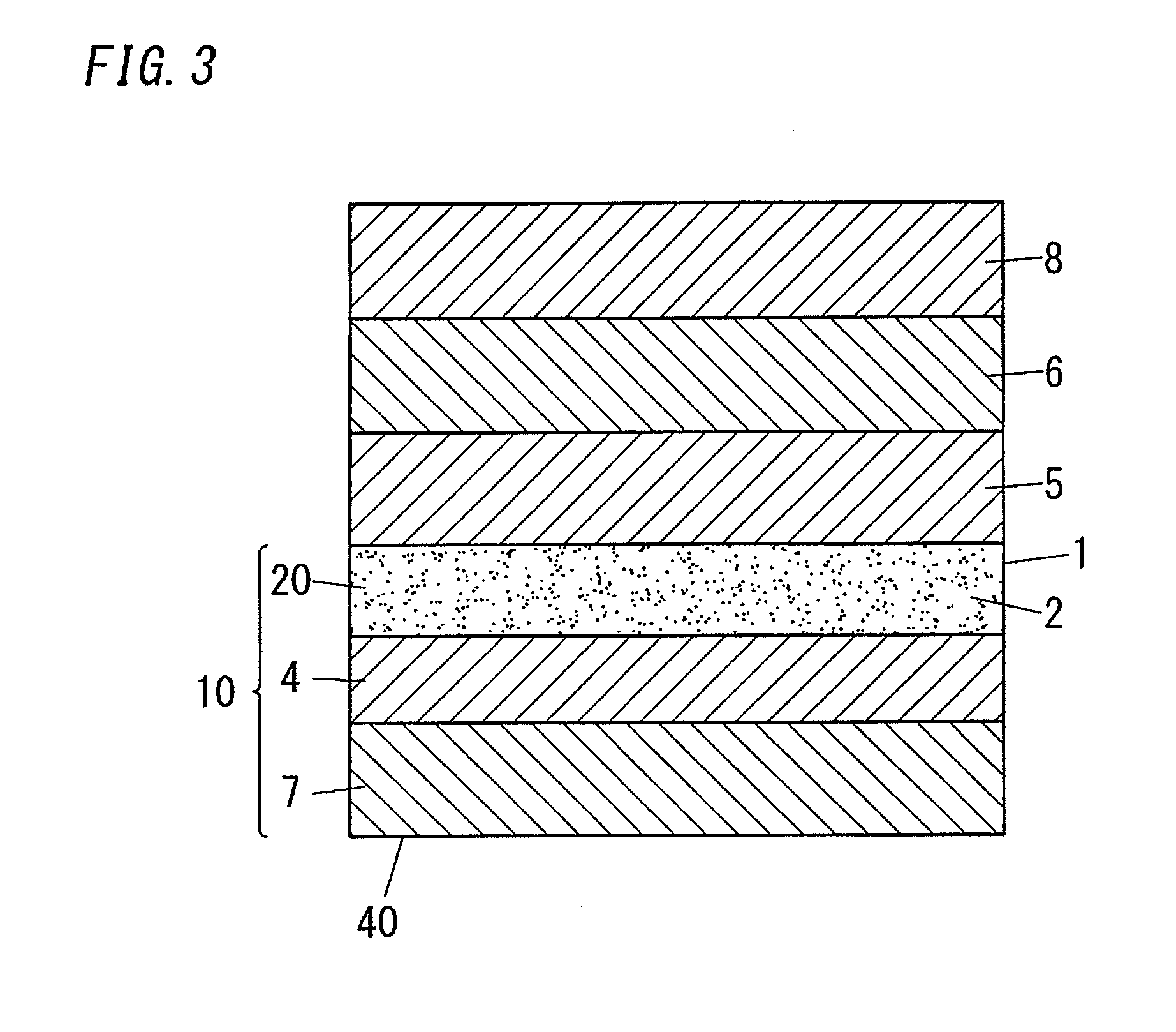 Electrode composite and photoelectric element equipped therewith
