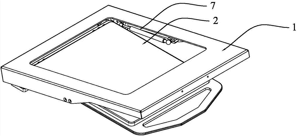 Printing table plate