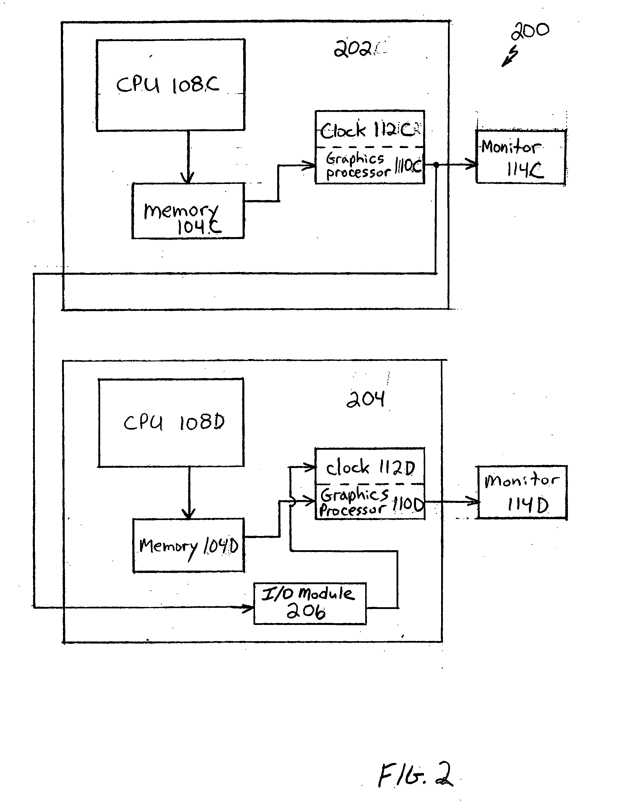 System for synchronizing display of images in a multi-display computer system