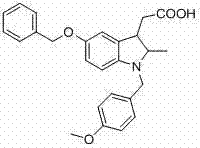 Indoline-3-acetic acid derivative and preparation method thereof as well as application of derivative in medicine