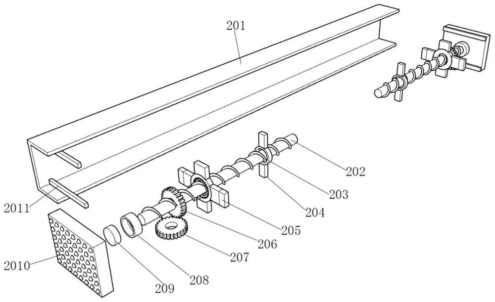 Safety protection device for building construction and operation method