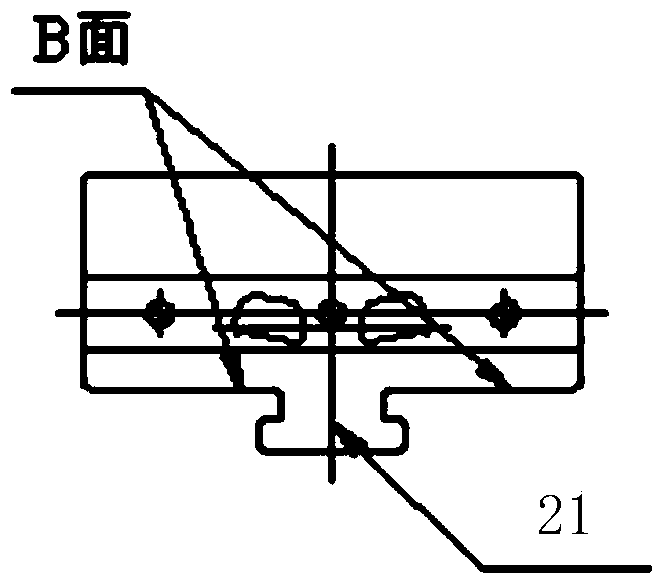 Improved oblique shock wave die structure for basin stand product