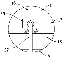 Buffer displacement mechanism of laser cutting machine