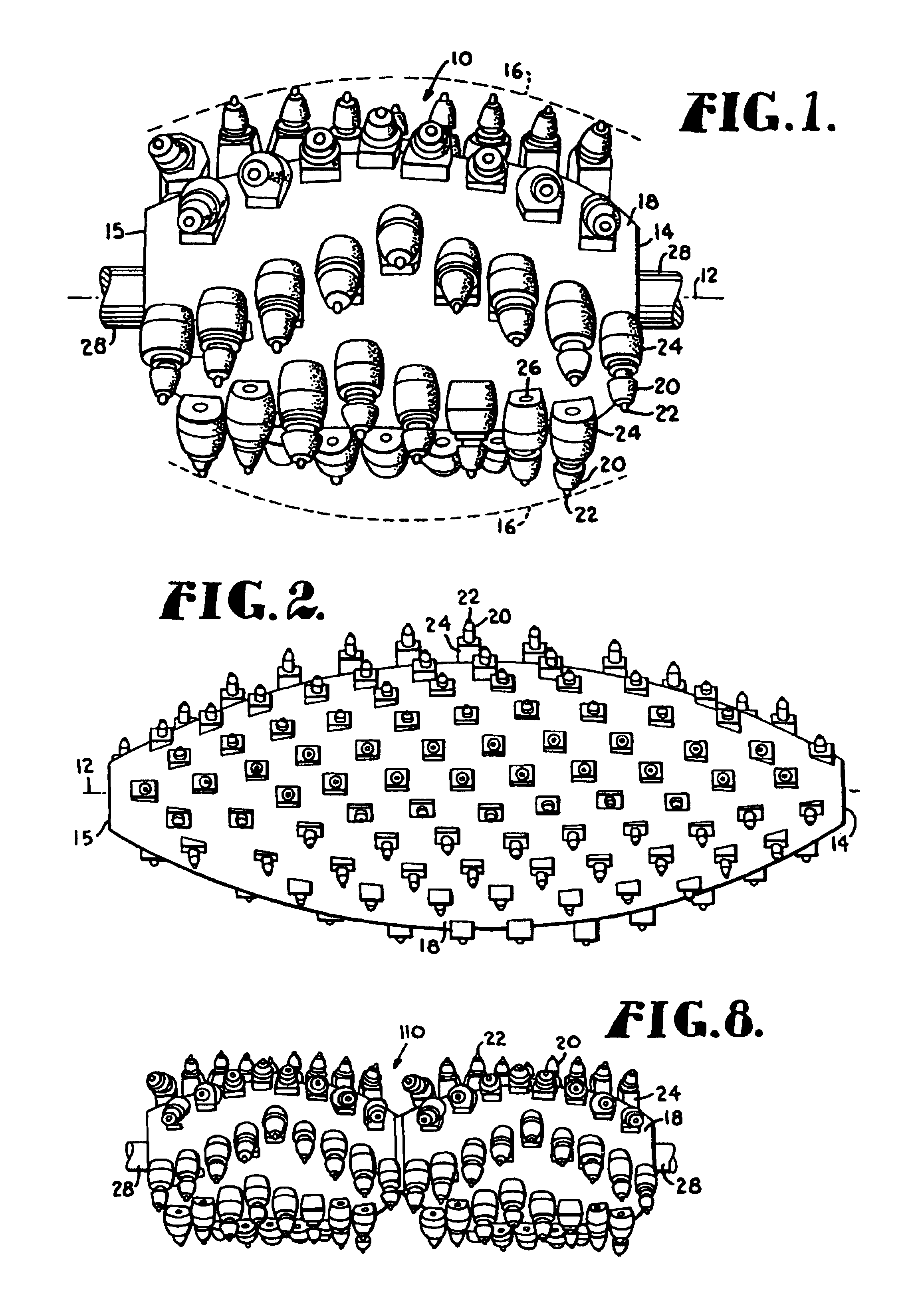 Apparatus for cutting rumble strips in a road surface