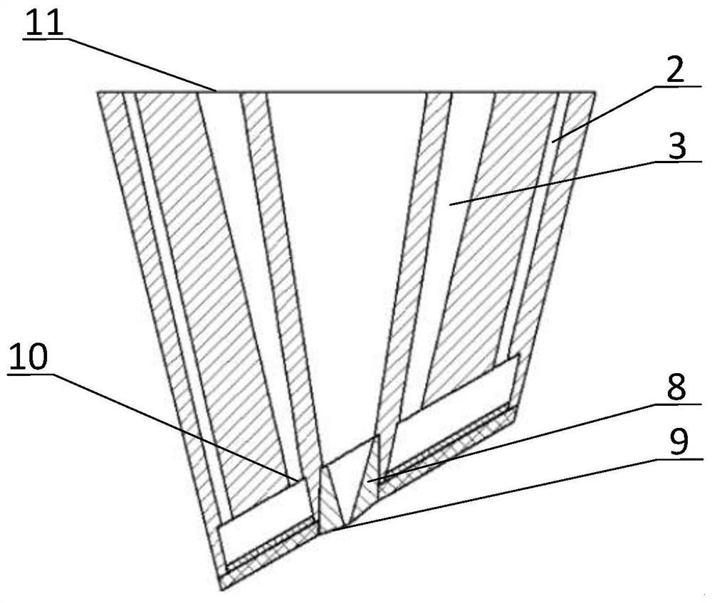 A Composite Thermal Aperture Cooling Device for a Solar Telescope
