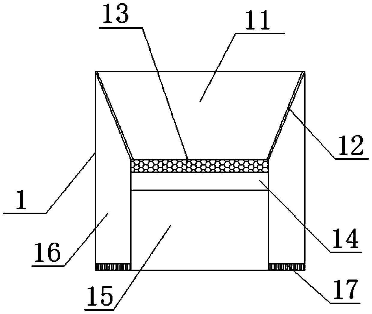 A kind of aluminum powder batching machine