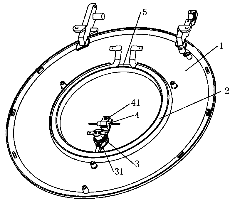 Temperature-sensing synchronous roasting machine