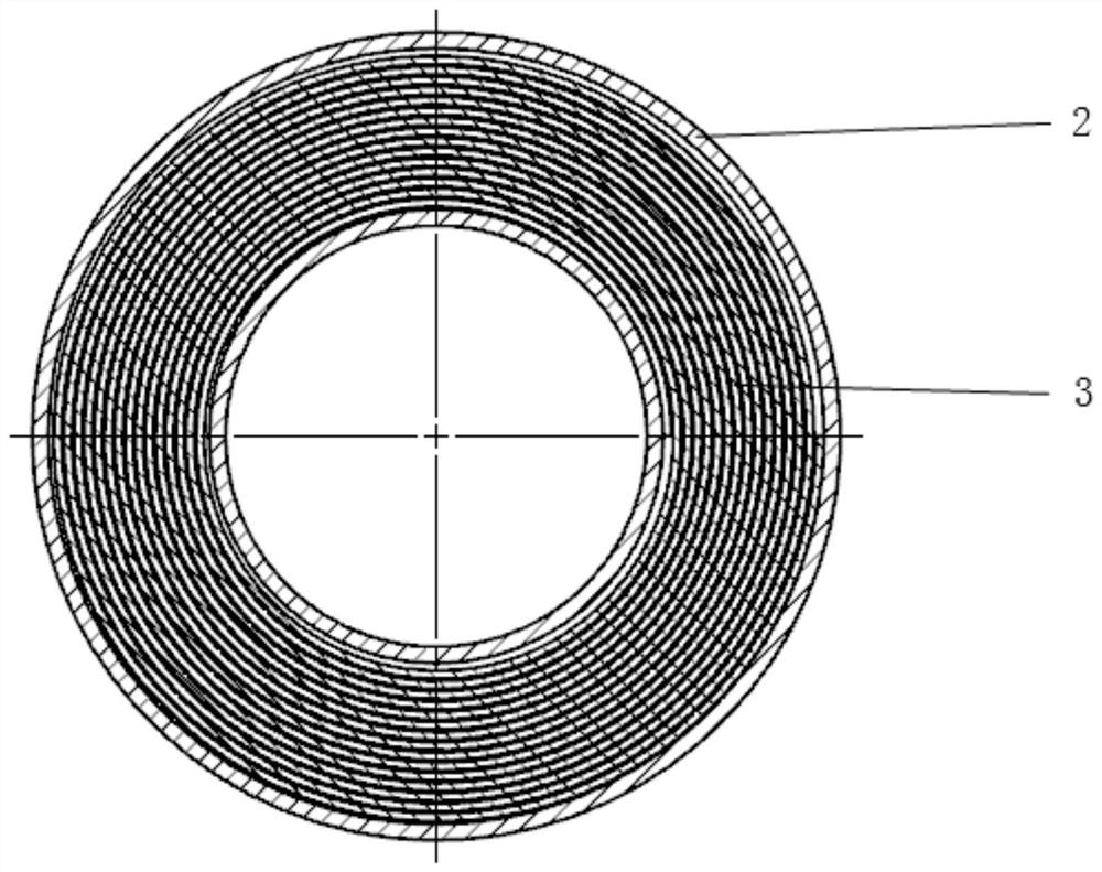 Differential temperature drawing process method