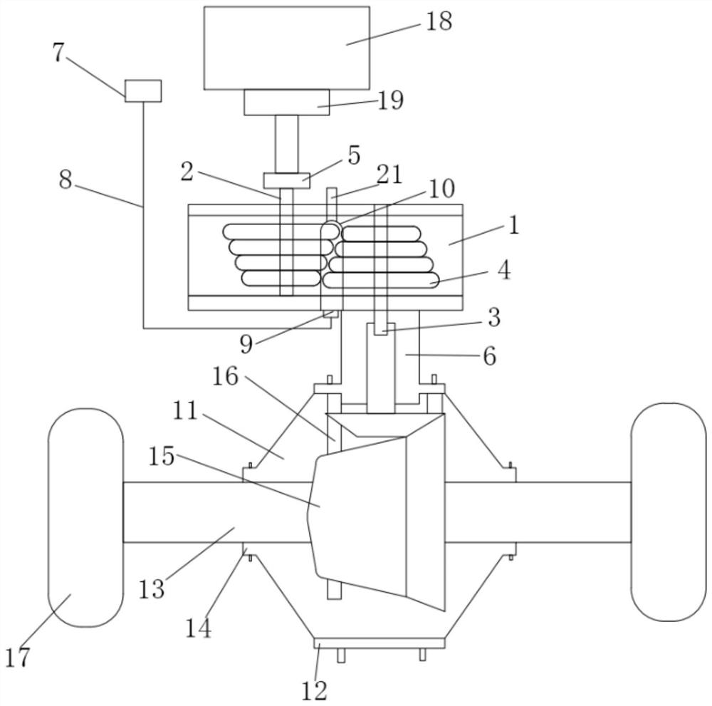 Motor vehicle driving axle