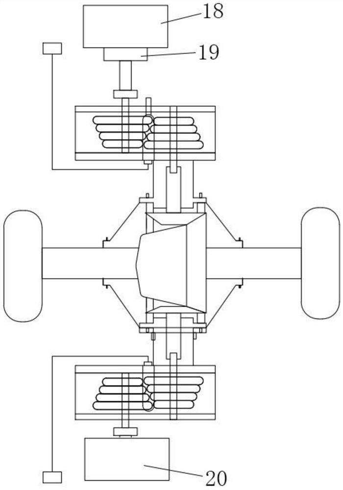 Motor vehicle driving axle