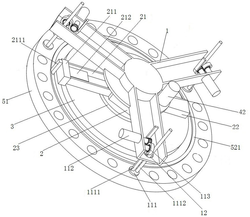 A root cleaning device for C-shaped sealing ring of shielded main pump casing