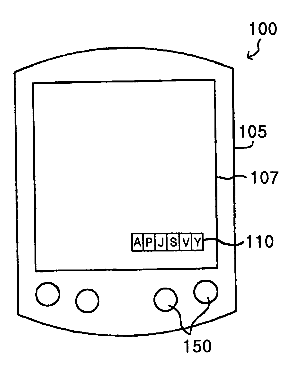 Method of inputting a character using a software keyboard