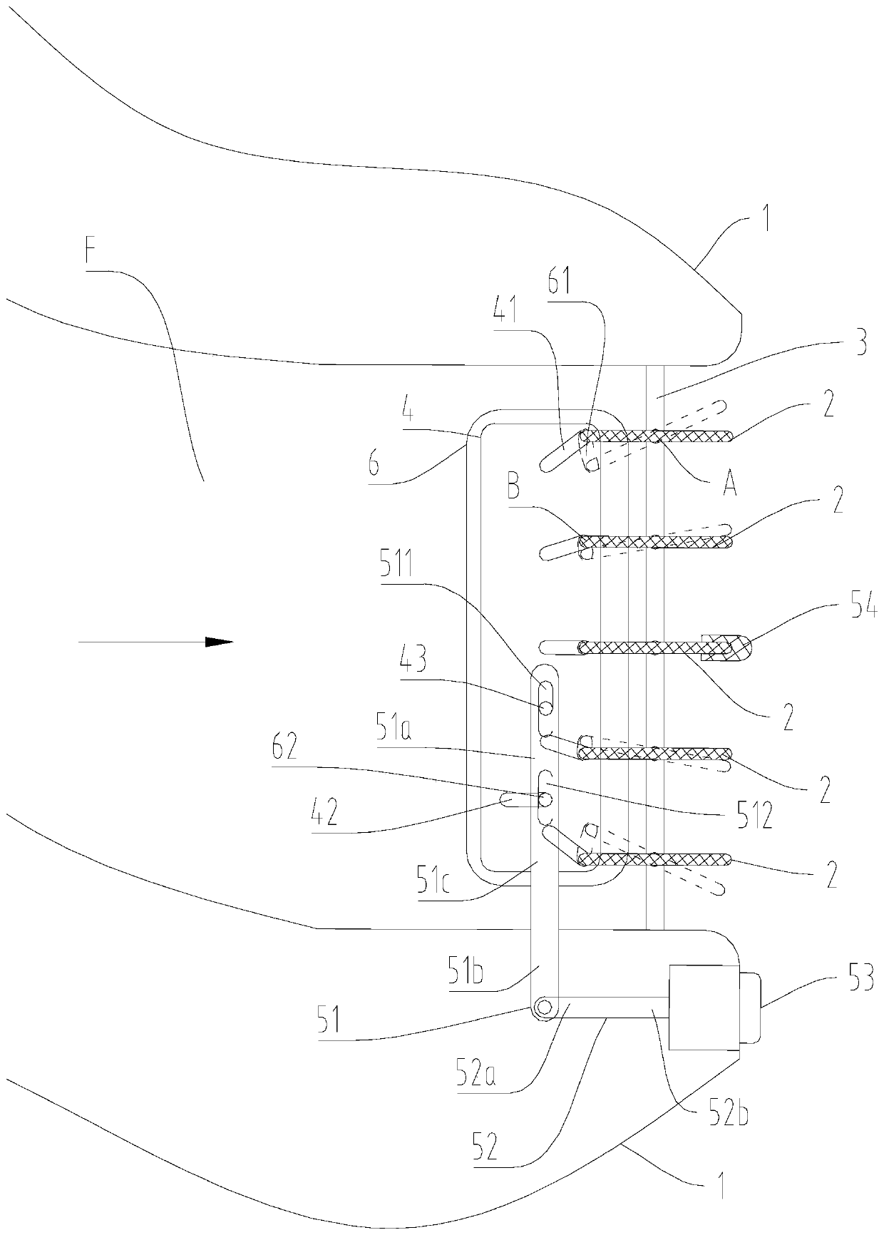 Air conditioner outlet structure and vehicle