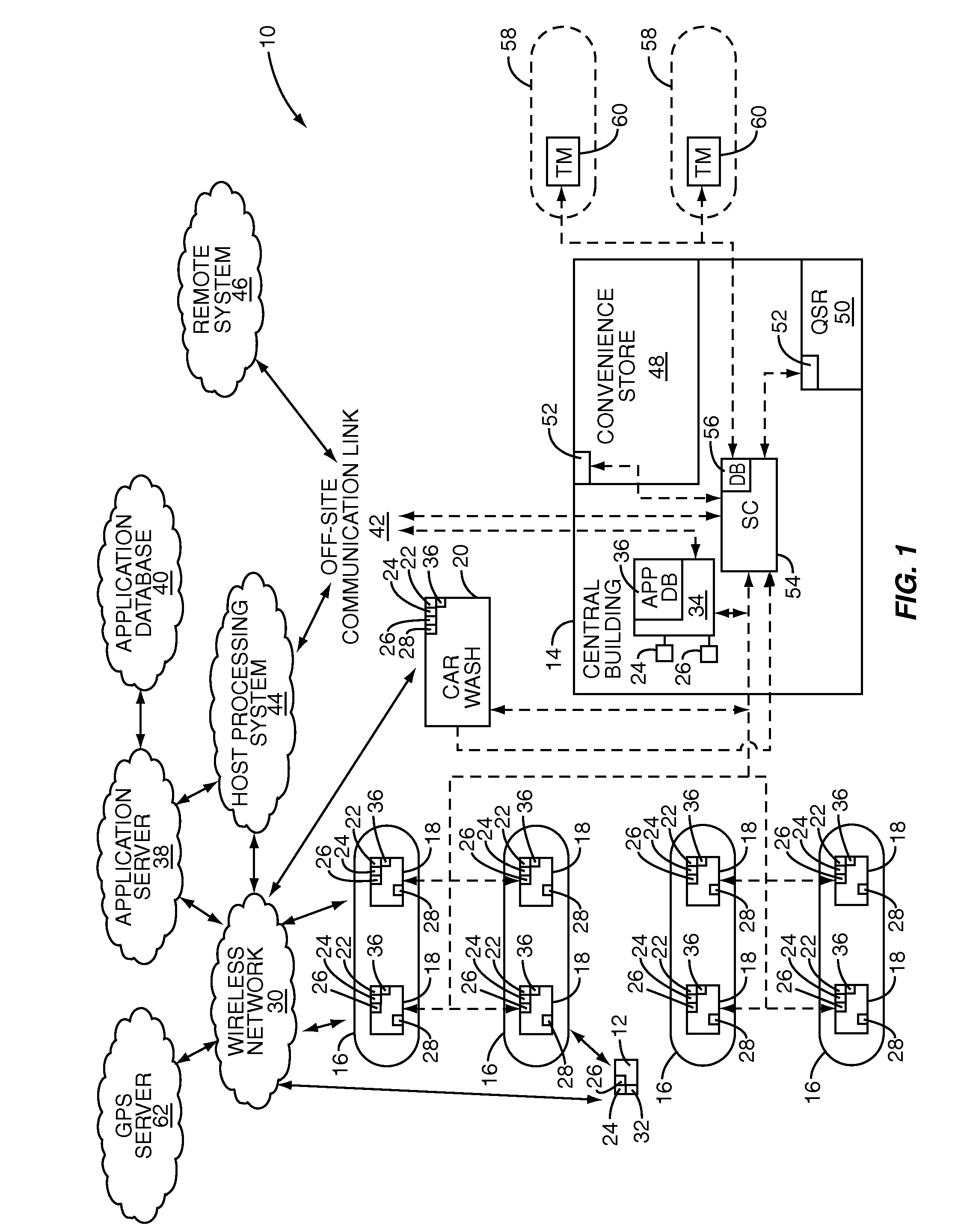 System and method for providing an application-specific user interface on a personal communication device for conducting transactions with retail devices
