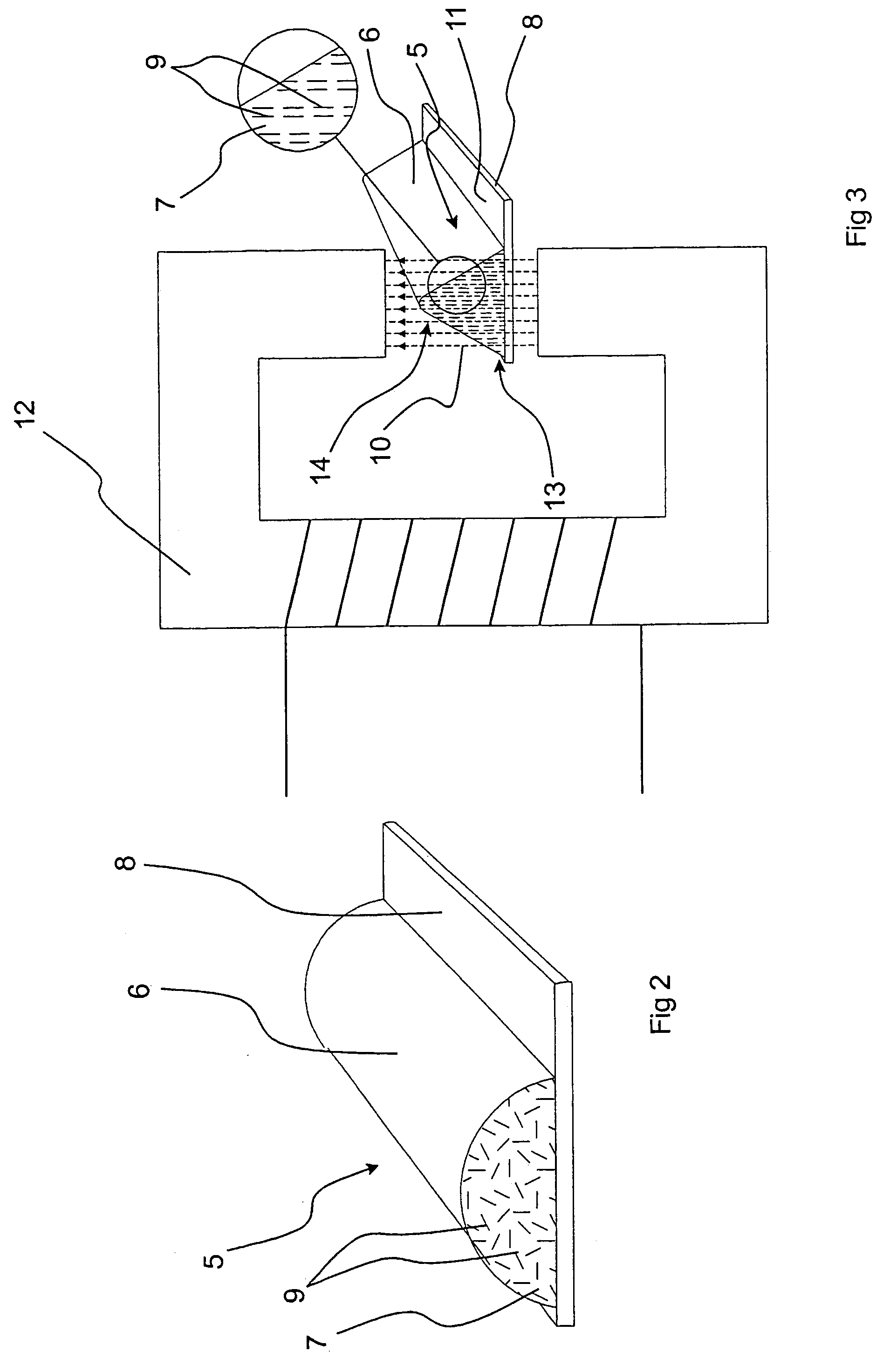 Element for electromagnetic shielding and method for manufacturing thereof