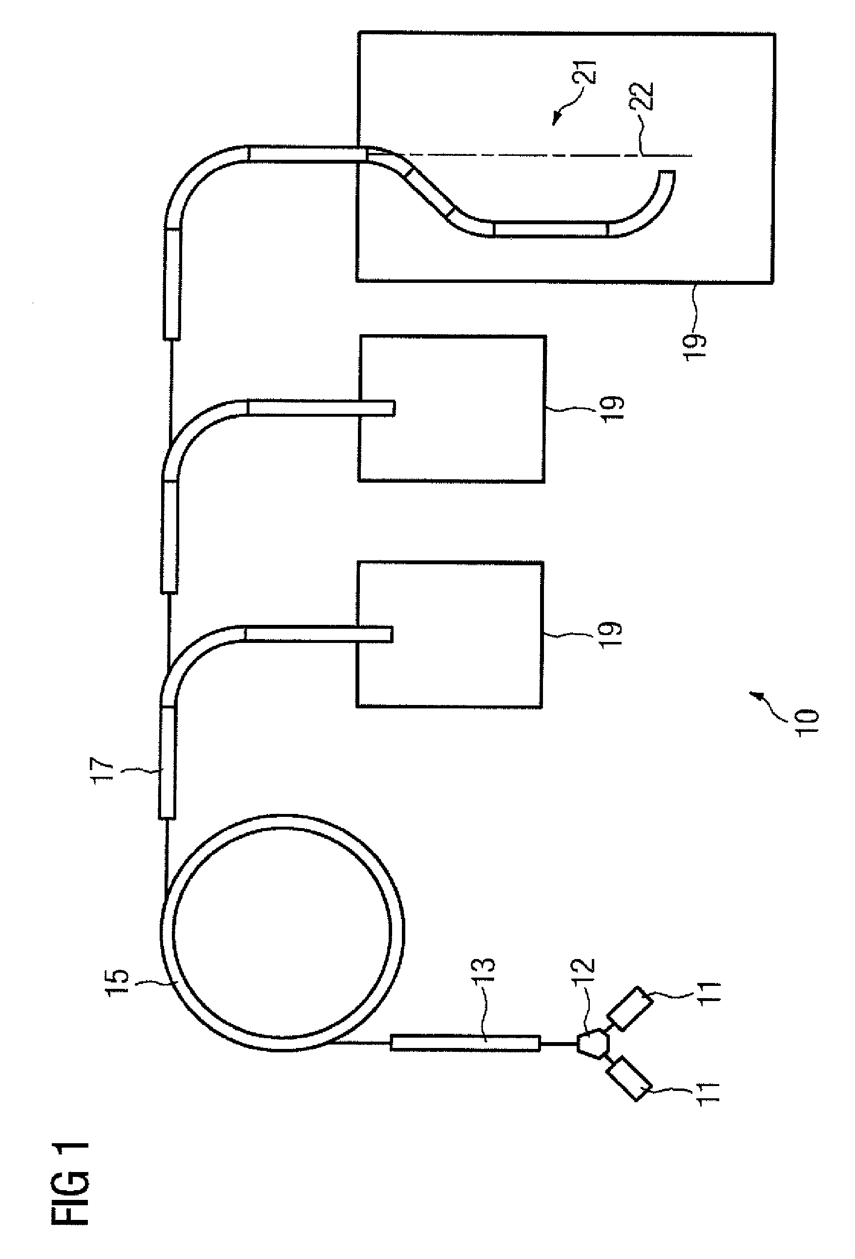 Control unit and method for controlling a radiation therapy system, and radiation therapy system