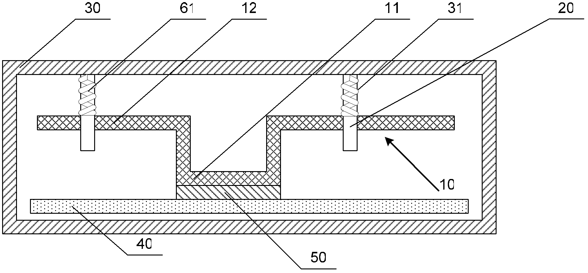 Chip heat-radiating device and electronic device