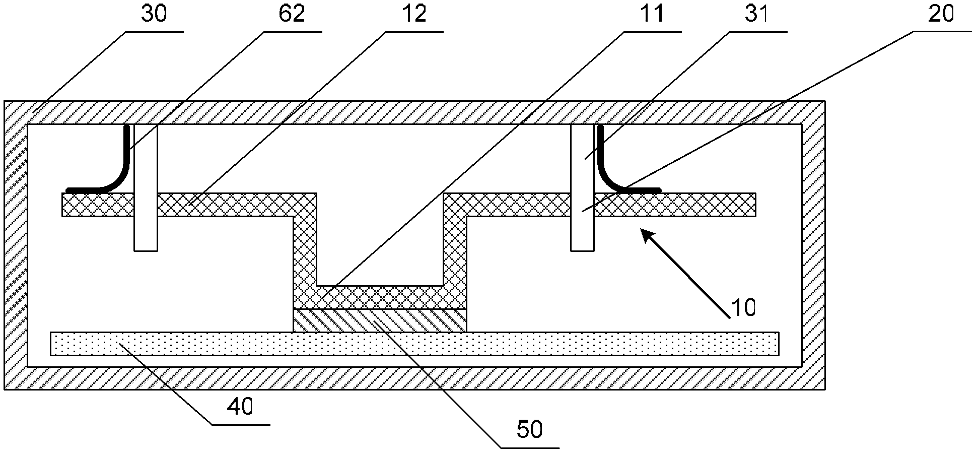 Chip heat-radiating device and electronic device