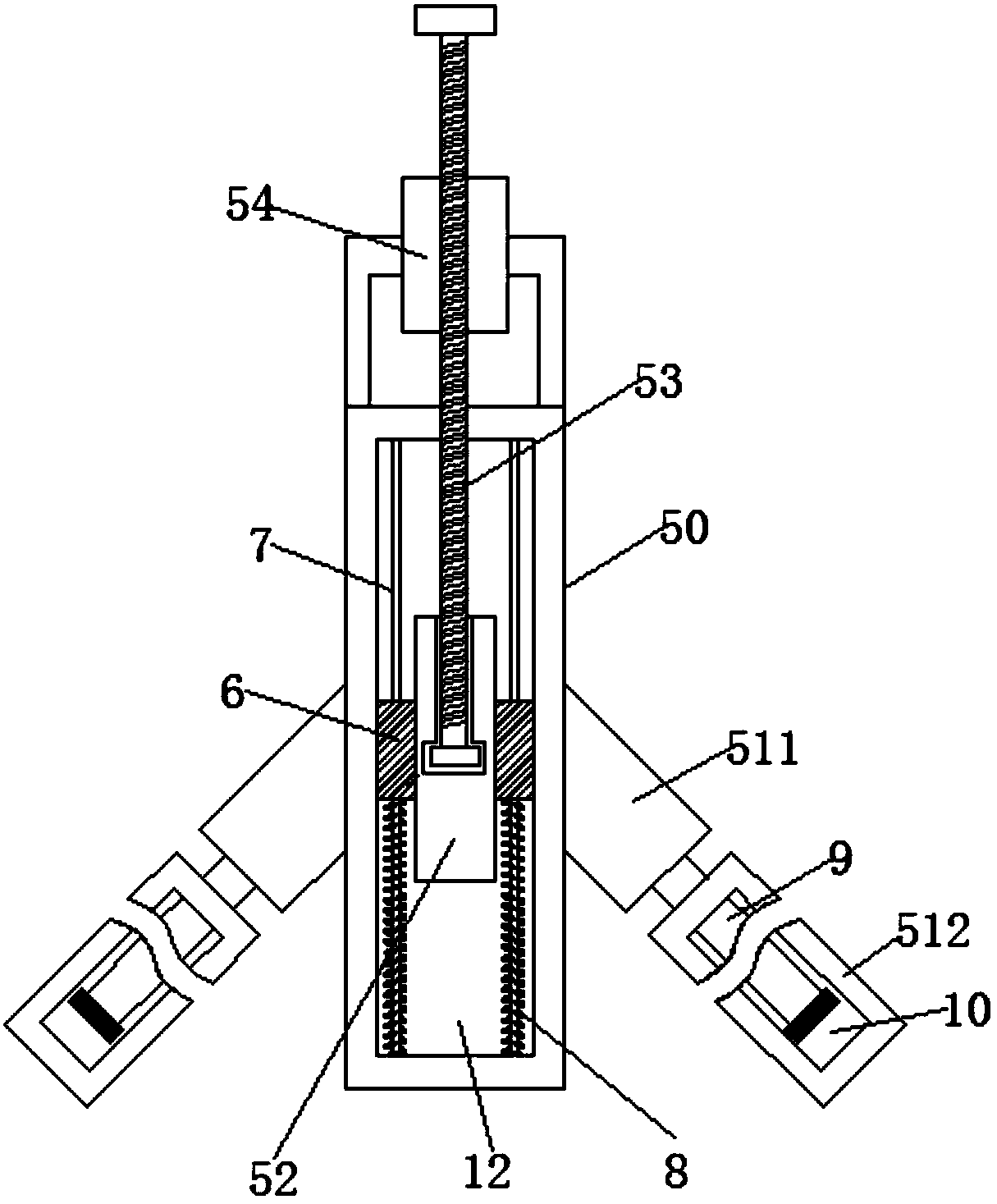 A combined cooling type power distribution cabinet