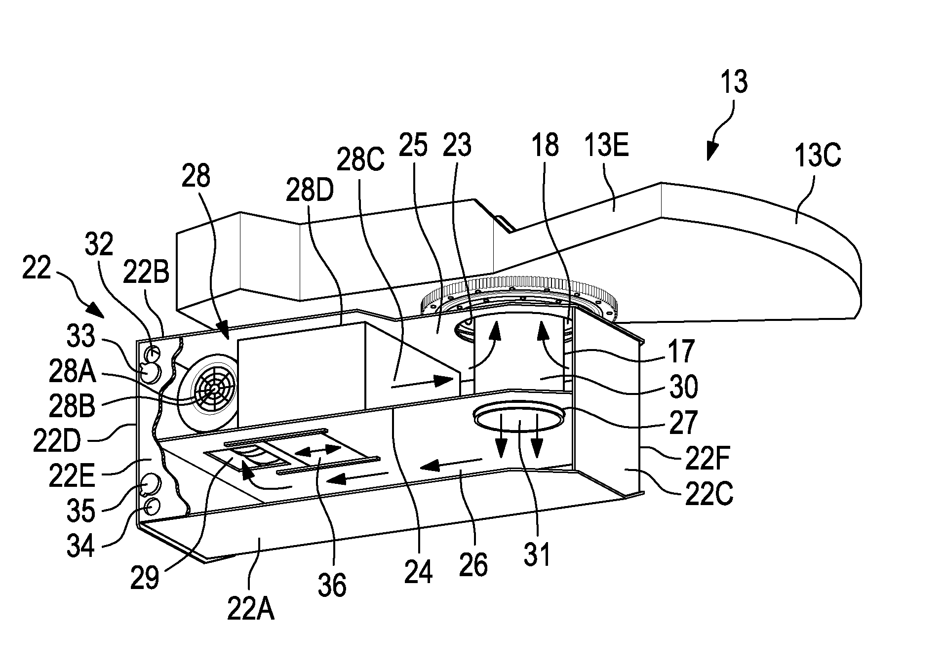 Construction machine, in particular road milling machine, miner, recycler or stabilizer