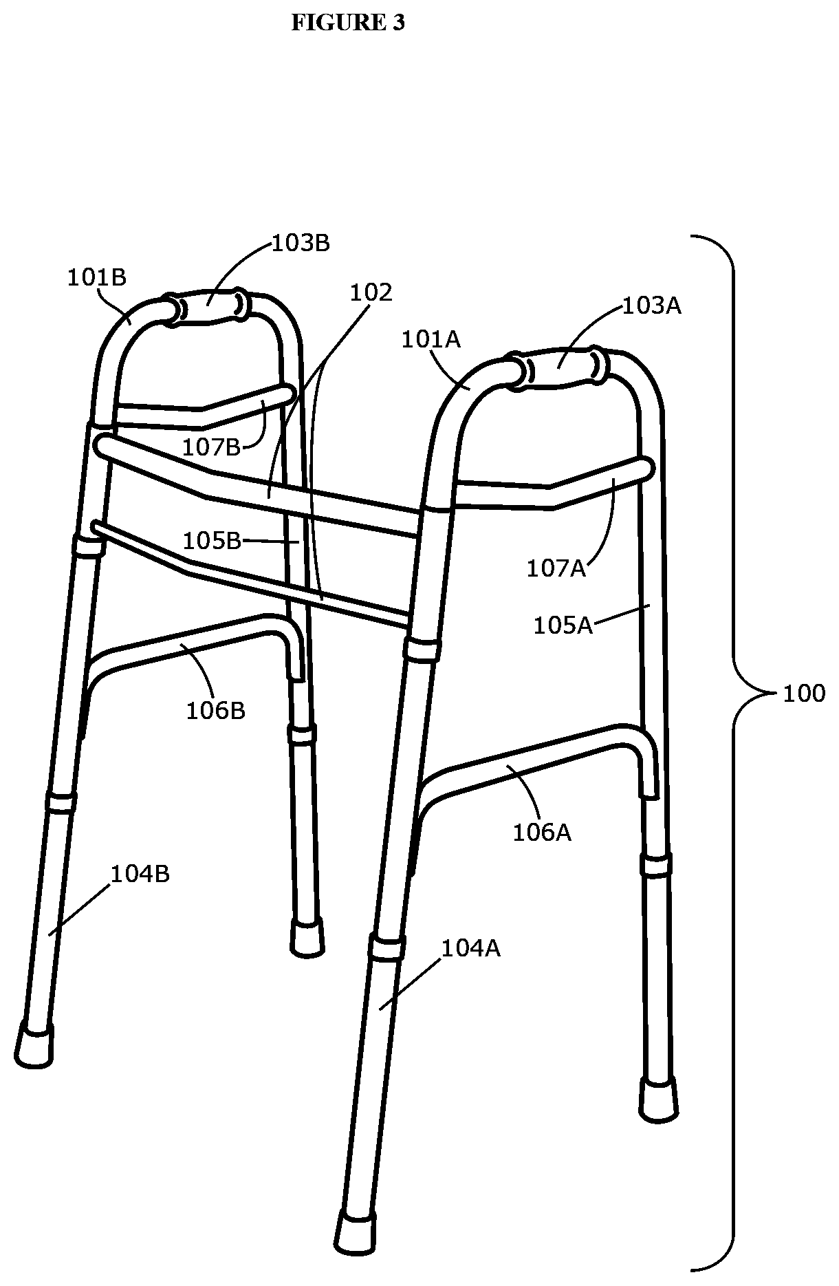 Walking frame cover