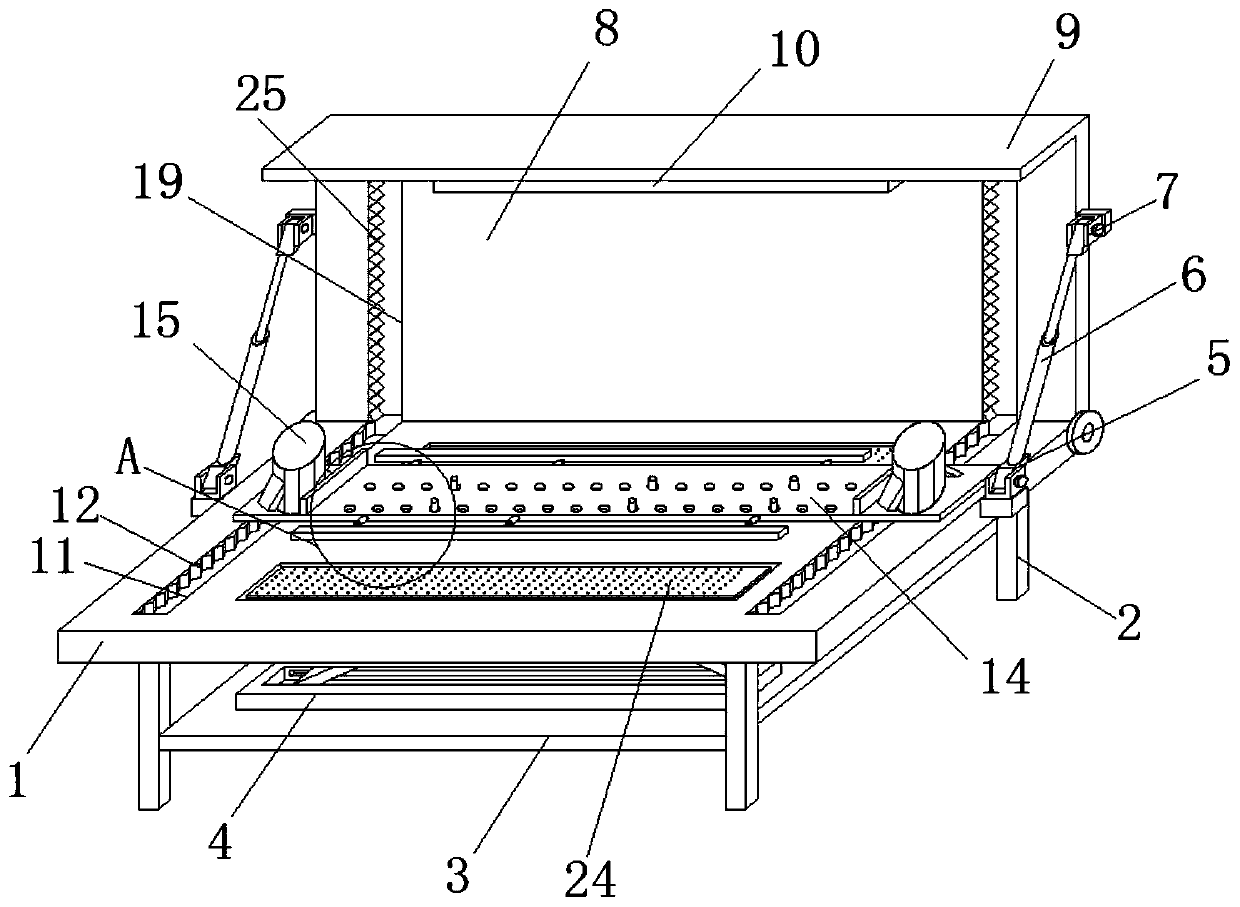 An industrial robot inspection and maintenance device