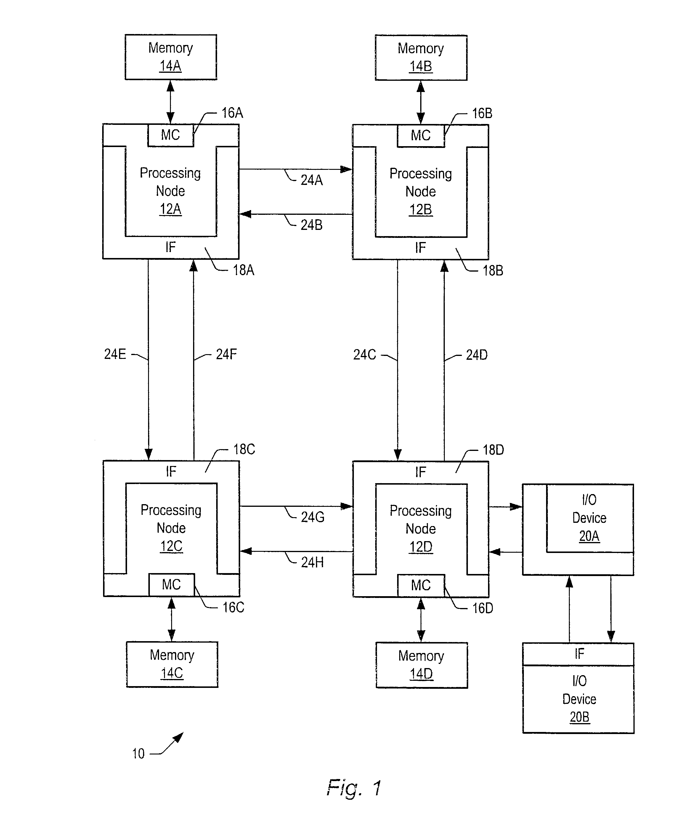 Computer system with processor cache that stores remote cache presence information