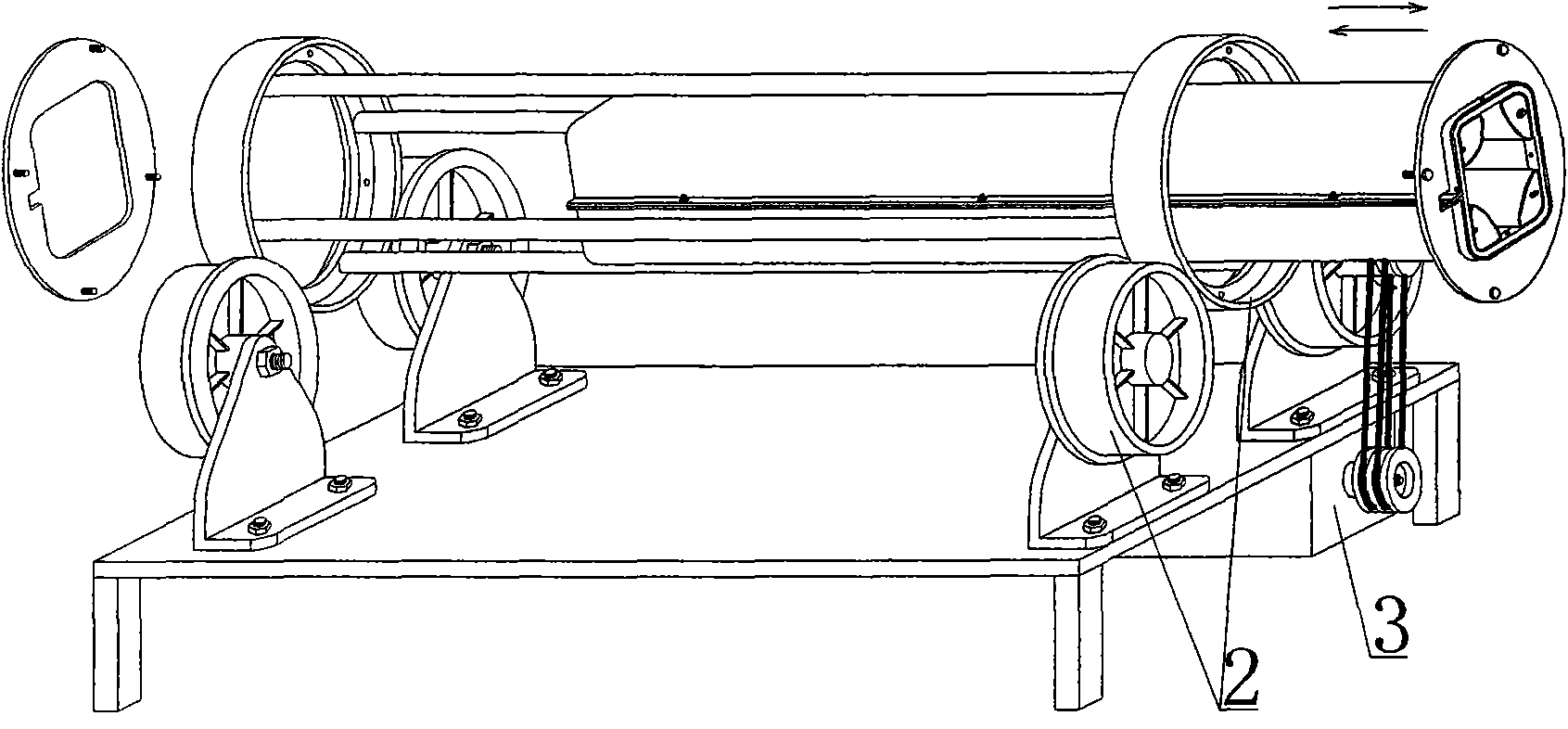 Centrifugal forming tool