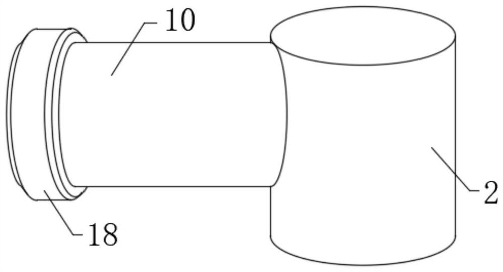 Smelting device for high-damping alloy casting