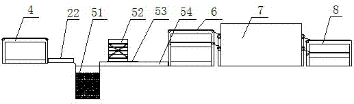 Multi-color top automatic glue dipping and drying device