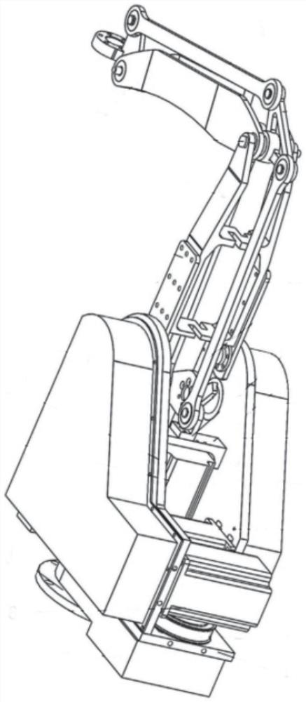 Joint assembly of desktop mechanical arm, desktop mechanical arm and robot