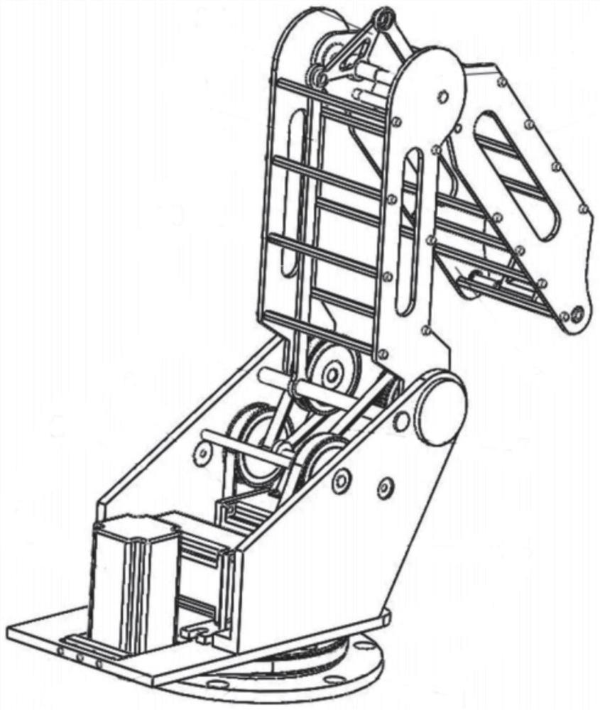 Joint assembly of desktop mechanical arm, desktop mechanical arm and robot