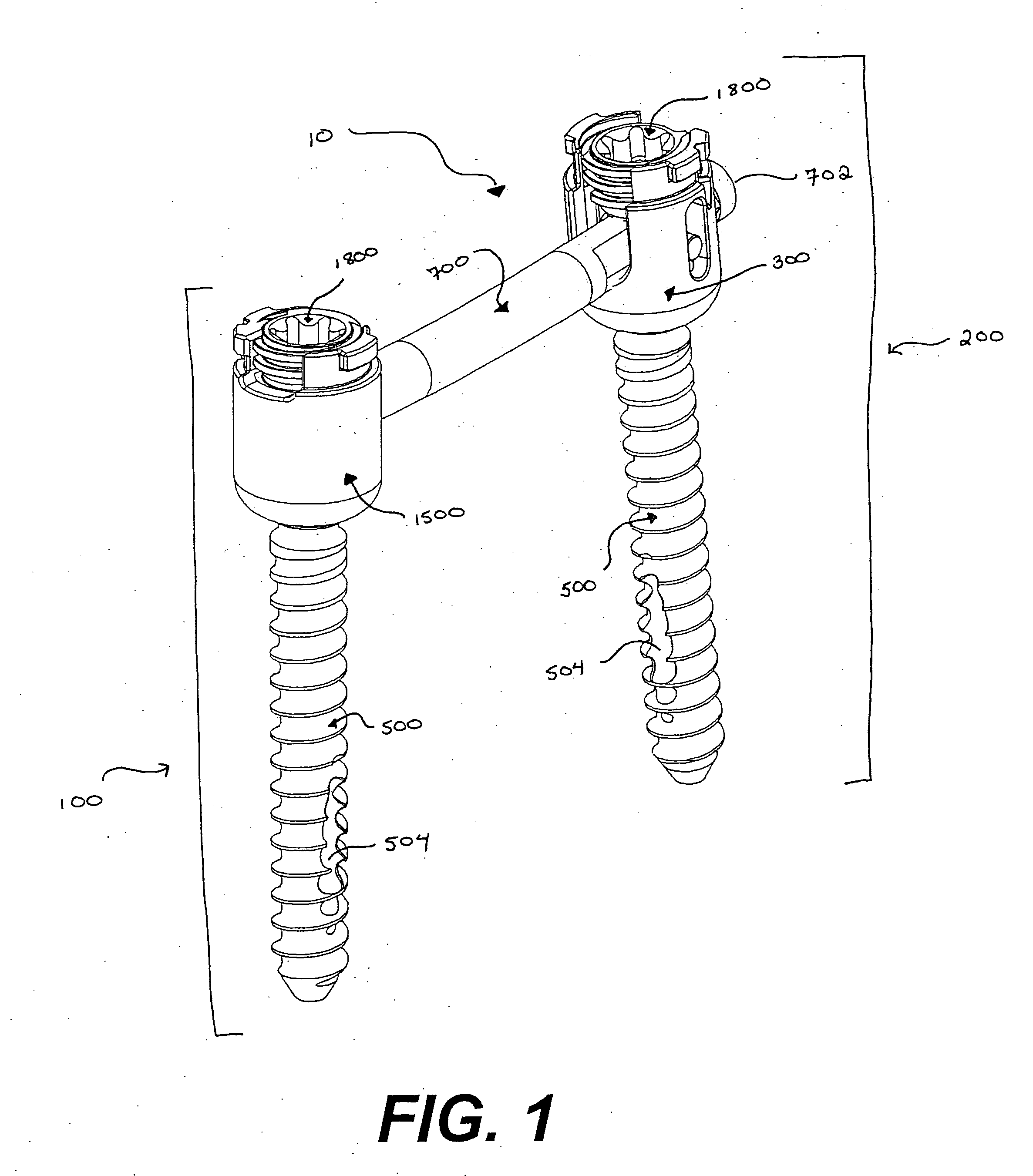 Extension for use with stabilization systems for internal structures