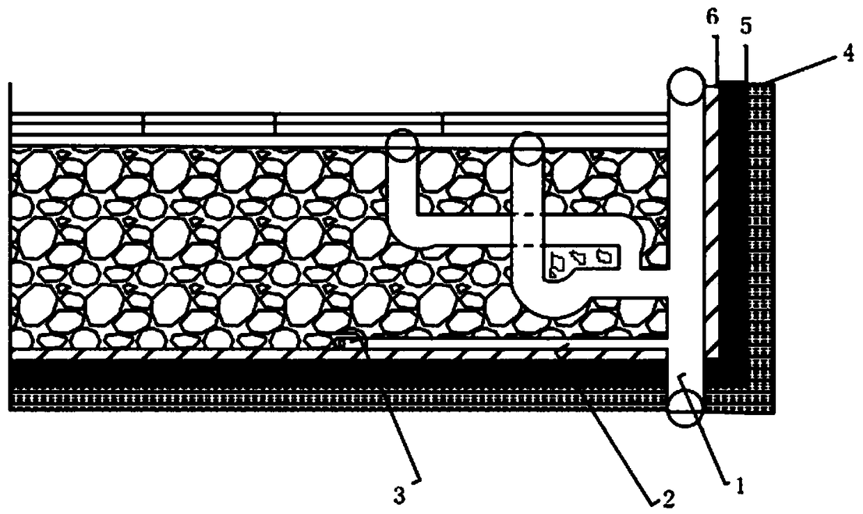 Plant fermentation drain valve for concealed conduit of caisson type bathroom