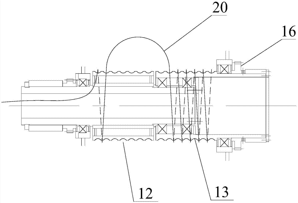 Cable drum system