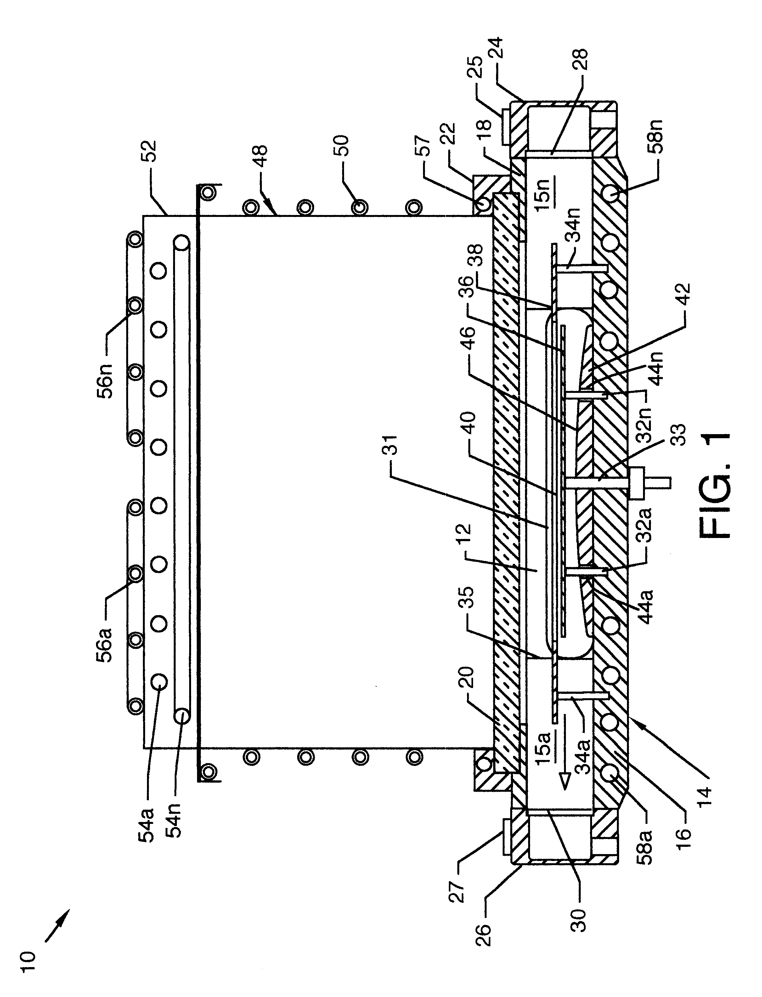 Method and apparatus for uniform direct radiant heating in a rapid thermal processing reactor