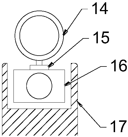Clean power cable winding device