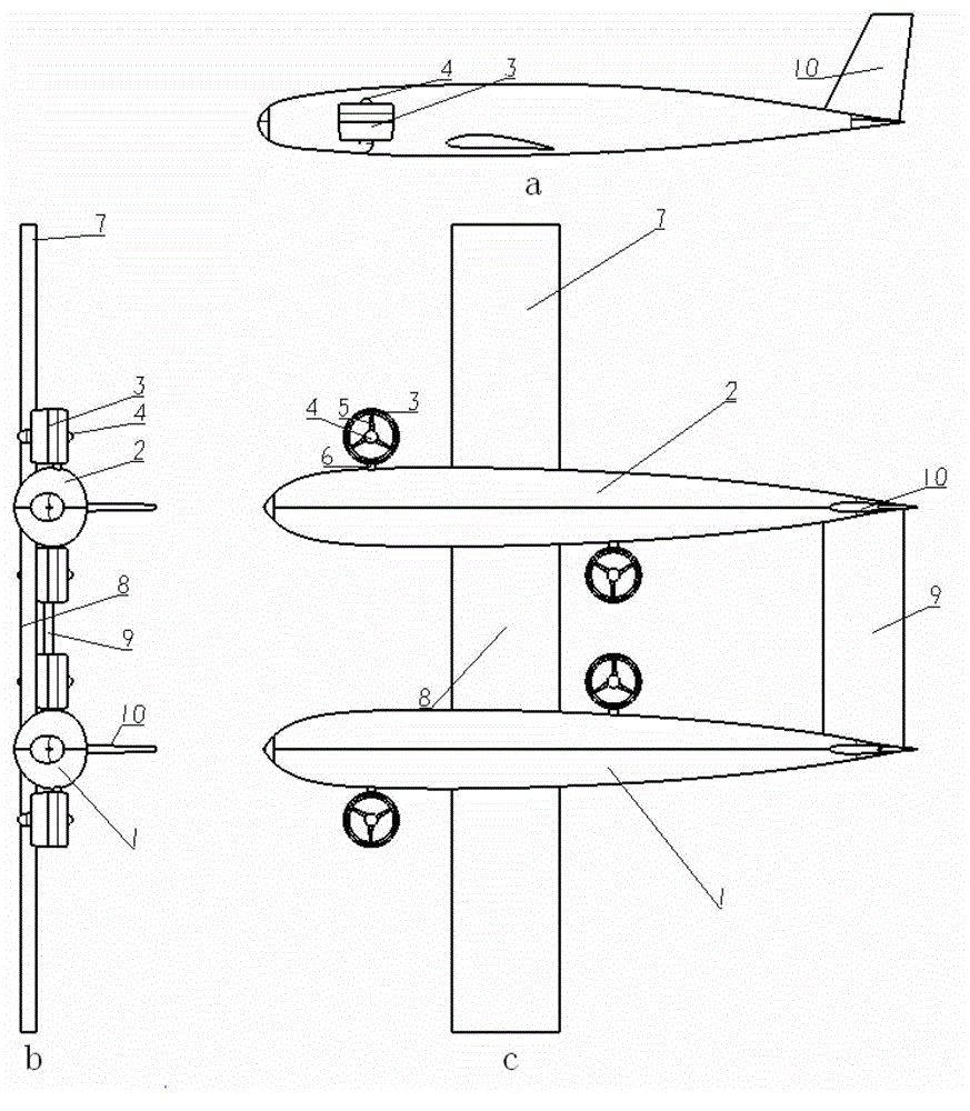 Pneumatic layout of vertical taking-off and landing aircraft with tilted duct