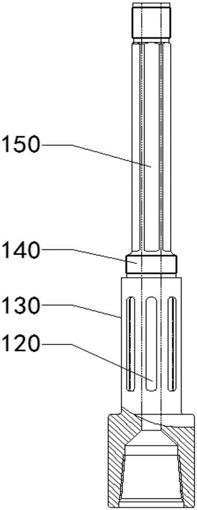 Continuous drilling machine