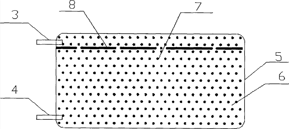 Processing molding method of magnesium alloy plate type heat exchanger