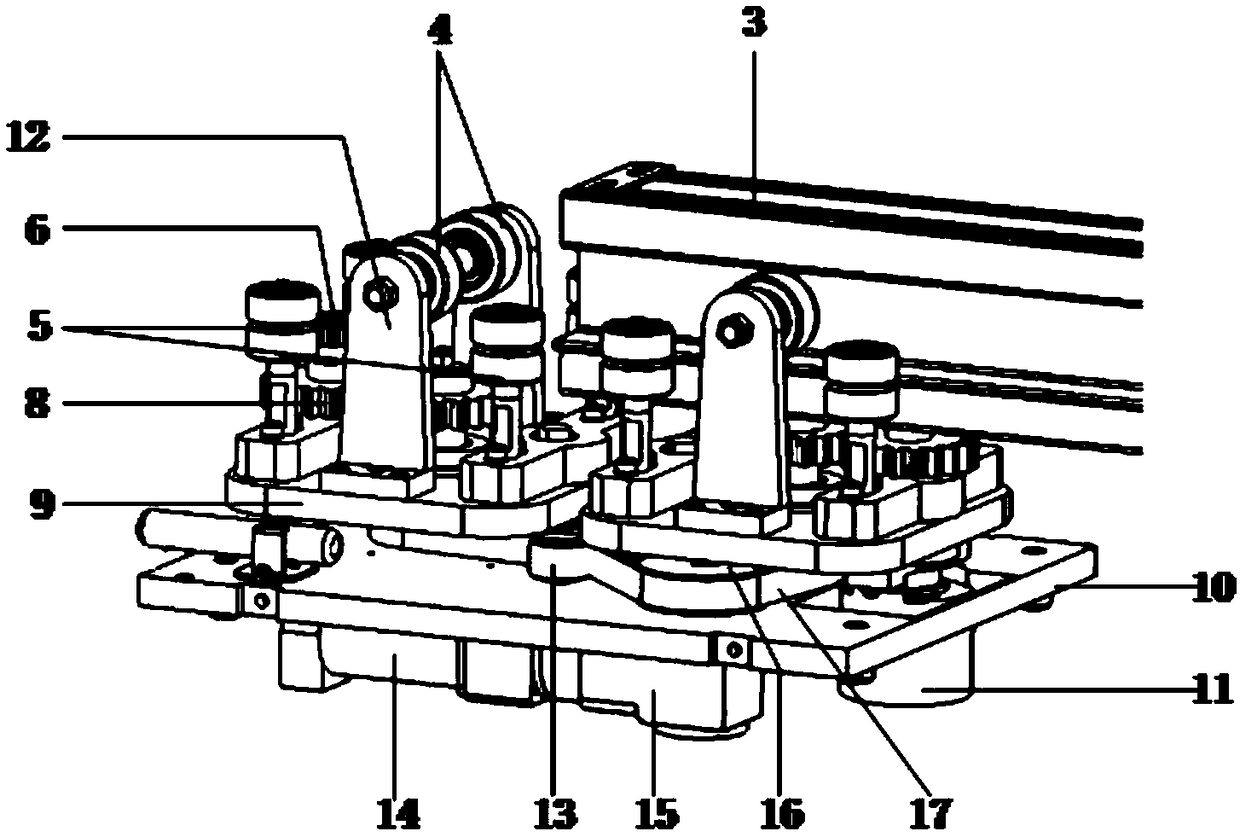 Electric trolley device for straight track or arc track